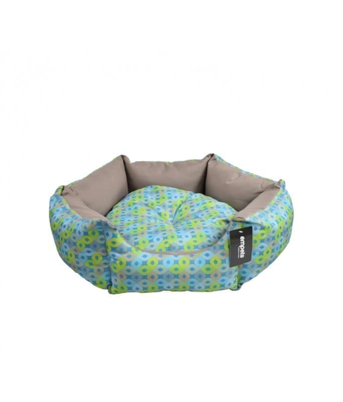 11292-large_default.jpg Empets Venus Bed Modern – 45x45x19cm, Printed Green - Image 1