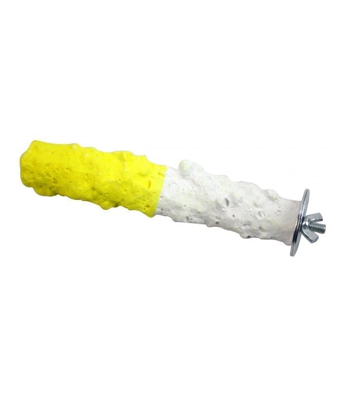 11500-large_default Pado Lemon And White Bird Perch - 3.5X19.5 Cm - Image 1