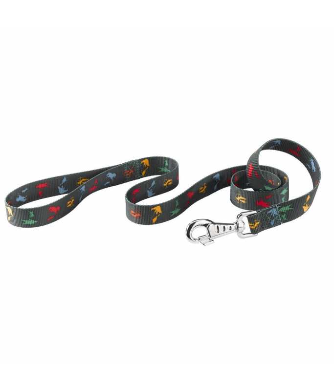 11949-large_default Ferplast Nylon Dog Lead Black - 25 Mm X L 120 Cm - Image 1