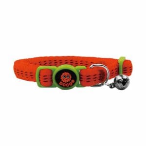 Doco Signature Cat Collar 1 x 19 - 31 cm - XS [Color - Safety Orange]