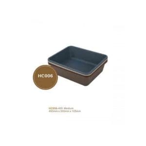 Pet Mode Plastic Cat Litter Tray[Dimension - 46.5 x 38 x 13cm, Size - L]