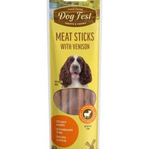 Dog Fest Meat Sticks With Vension For Adult Dogs[Weight - 45g]