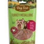 Dog Fest Turkey Medallions For Small Breeds[Weight - 55g]