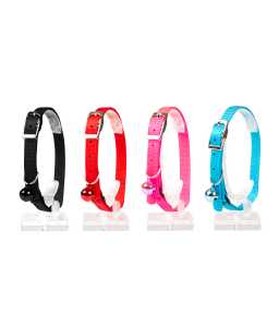 14536-home_default.jpg Duvo+ Cat Collar Uni 2 Nylon Mixed Colors 20-30cm / 10Mm - Image 1