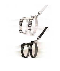 14556-home_default-2.jpg Duvo+ Big Cat Walking Set Uni Mixed Colors 30-50cm / 12Mm - 125cm - Image 1