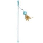 Duvo+ Playing Rod Catchy Paper Ball Blue - 41x4x3,5cm - Box Qty -16 Pcs