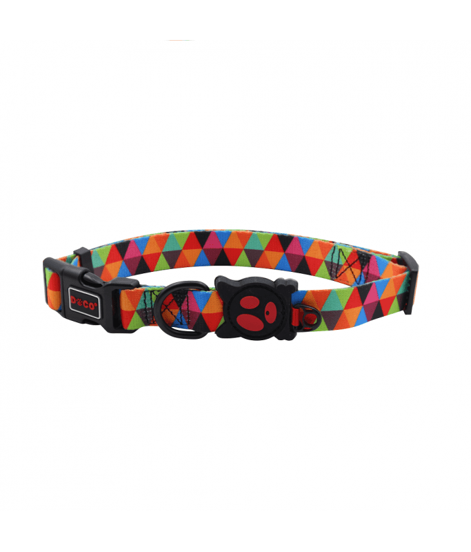 14855-large_default.png DOCO LOCO Collar – (DCL002) – L, Triangles - Image 1