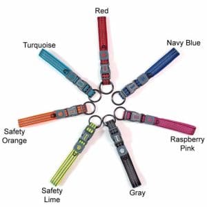 DOCOVARIO O - Ring Collar with Reflective Stitching