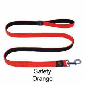 DOCO® JELLY BEAN LEASH 6ft (DCA1160)[Color - Safety Orange, Size - XS]