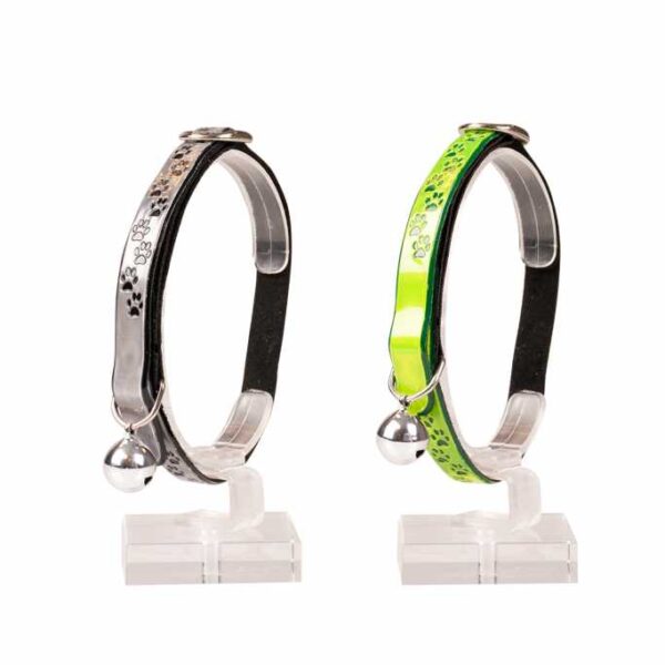 Duvo Cat Collar Reflective Paws Pvc 20-30cm / 10mm