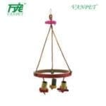 Vanpet Cercular Hanging Bird  Toy (Btlb03305) - 42X20 Cm