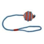Imac Toy For Dogs Rubber Ball With Rope -  5 Cm