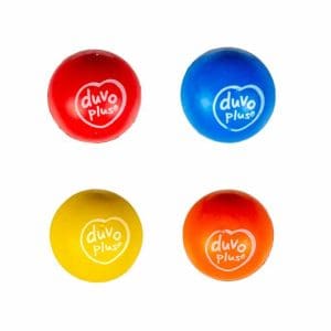 Duvo+ Rubber Bouncy Ball Mixed Colors  6.5 Cm[Diameter - Ø6.5 Cm]