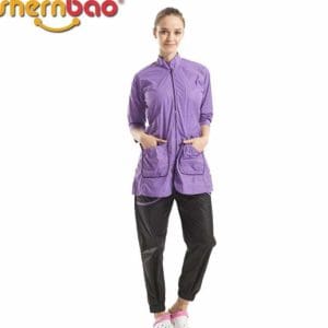 Shernbao Professional Grooming Apparel-GA-06[Color - Purple, Size - XL]