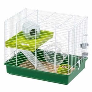 Ferplast Cage Hamster Duo Two-Floors Hamster Cage White 46 X 29 X H 37,5 Cm