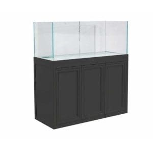Karis Crystal Clear Aquarium with Cabinet-Black[Dimension - 1000x500x450mm]