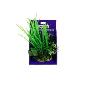 Yusee Aquarium Decoration - Artificial Plant - YS-60205[Length - 20cm]
