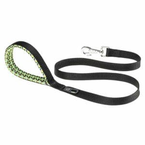 Ferplast Daytona Fantasy G Nylon Dog Leash With Soft Grip[Color - Black, Dimension - 15mm x L 120cm]