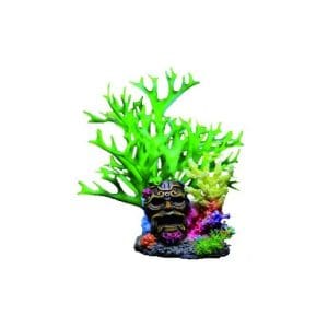 Yusee Aquarium Decoration - Artificial Plant - YS-18246[Dimension - 12 x 8 x 17.5cm]