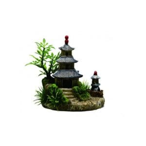 Yusee Aquarium Decoration - Artificial Plant - YS-18240[Dimension - 12 x 8.5 x 11cm]