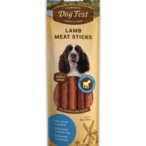 Dog Fest Lamb Meat Sticks For Adult Dogs - 45g (1.59oz)[Weight - 45g]