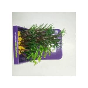 Yusee Aquarium Decoration - Artificial Plant - YS-40102 (15cm)[Size - M]