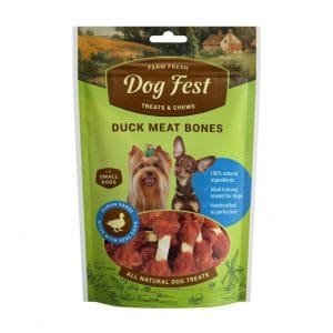 Dog Fest Duck Meat Bones For Mini-Dogs - 55g (1.94oz)[Weight - 55g]
