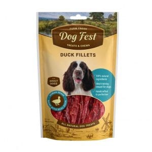 Dog Fest Duck Fillets For Adult Dogs - 90g (3.17oz)[Weight - 90g]