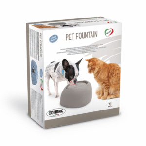 Imac Pet Fountain-Drinking Fountain For Dogs And Cats 32X28X13Cm (2L)