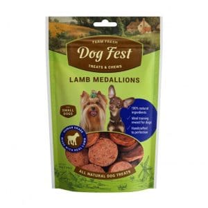Dog Fest Lamb Medallions For Mini-Dogs - 55g (1.94oz)[Weight - 55g]