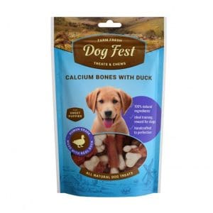 Dog Fest Calcium Bones With Duck For Puppies