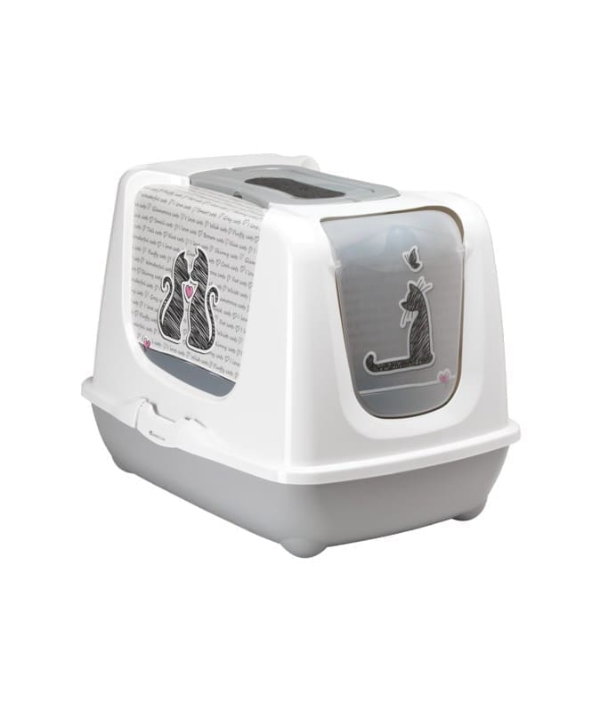 2916-large_default.jpg Moderna Trendy Cat-Litter box – Grey, XL - Image 1