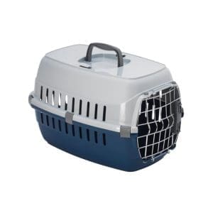 Moderna Road Runner Carrier Spring Lock Door-Blue-56.4 x 37.4 x 35 cm