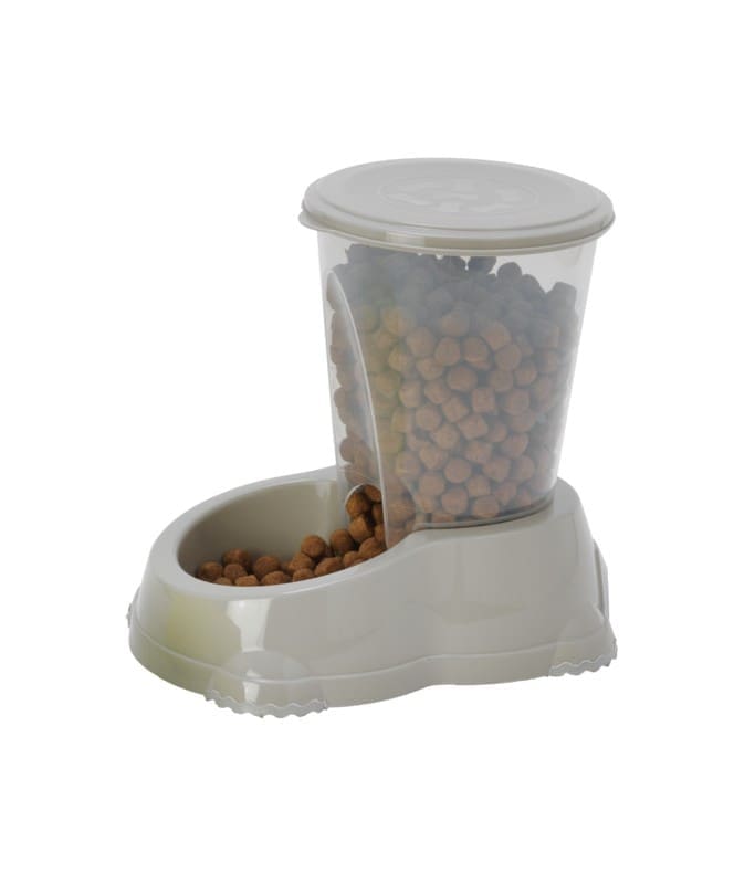 3565-large_default.jpg Moderna Smart Snacker-Food Dispenser 28.8 x 19.3 x 26.4 cm-3L-Grey - Image 1