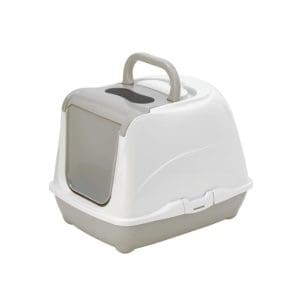 Moderna Flip Cat-Litter Jumbo-57.8 x 43.9 x 41.5 cm- Grey