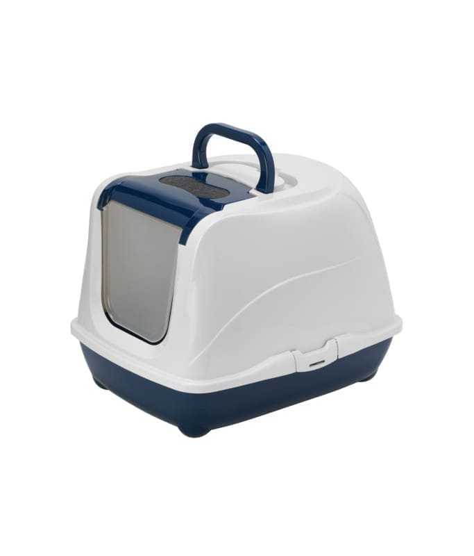 3577-large_default.jpg Moderna Flip Cat-Litter Jumbo-57.8 x 43.9 x 41.5 cm-Blue - Image 1