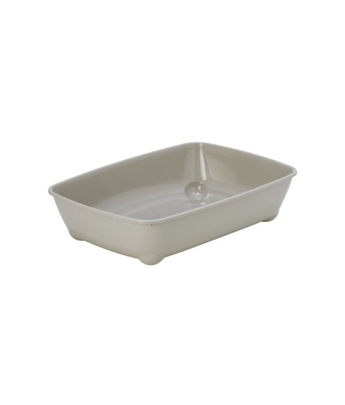 3590-large_default.jpg Moderna Arist-O-Tray-Cat Litter Tray 42.2 x 30.4 x 9.9 cm-Grey - Image 1