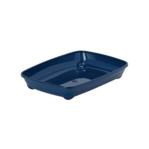 Moderna Arist-O-Tray Cat Litter Tray 36.7 x 27.1 x 6.2cm – Blue, S