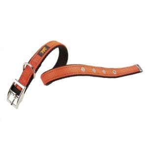 Ferplast Dual CF Collar[Color - Orange, Dimension - 37-45cm x 25mm]