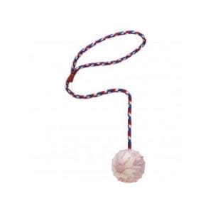 Ferplast Dog Toy PA 6532 Ball With Rope[Dimension - Ø5.5 x 60 cm]