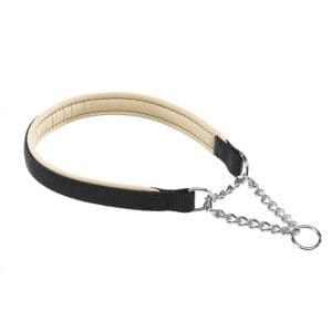 Ferplast Daytona CSS Semi - Pull - Out Collar With Soft Padding[Color - Black, Dimension - 55 cm x 20mm]