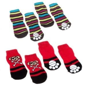 Ferplast Pet Socks Antislip[Dimension - 8.5 x 3.5 x 0.8cm, Size - M]