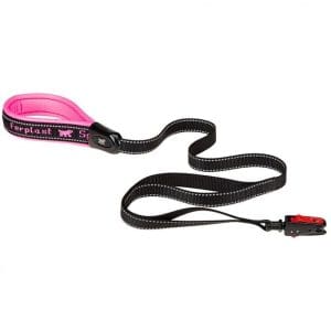 Ferplast Sport Dog Matic G Padded Dog Leash Complete With Automatic Carabiner[Color - Pink, Dimension - 20mm x L 120cm]