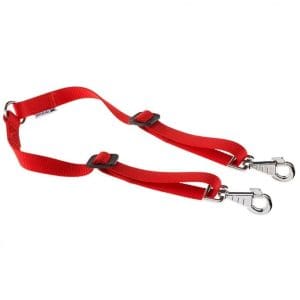 Ferplast Twin Double Terminal for Dog Leash[Dimension - 20mm x  L 33-50cm]