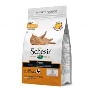 Schesir Cat Dry Food Maintenance with Chicken-Adult[Weight - 1.5kg]