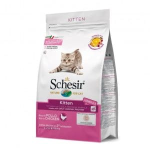 Schesir Dry food for kittens with a single protein source - Kitten Rich in Chicken - 1.5kg