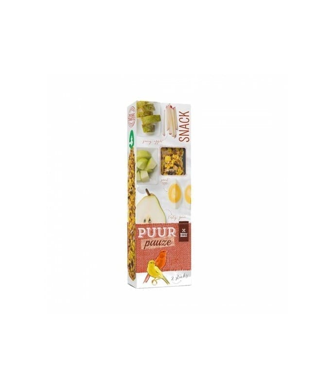 Witte Molen Puur Pauze Canary Sticks Apple & Pear Witte Molen Puur Pauze Canary Sticks Apple & Pear