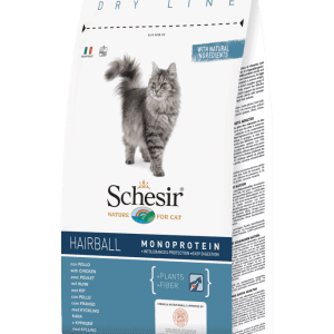 Schesir Cat Dry Food Hairball with Chicken[Weight - 1.5kg]