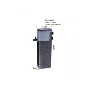 KW Zone Astro AS Internal Filter[Model - 1000F, Max Output - 1080L/H]