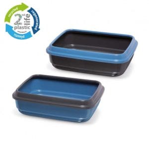 IMAC JERRY SECOND LIFE PLASTIC-Cat Litter Tray[Dimension - 50 x 40 x 14.5cm]